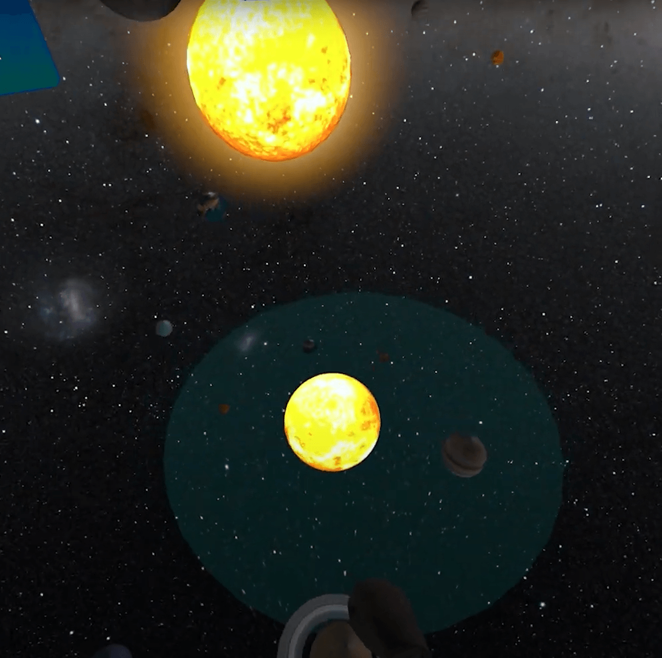 Space Simulation VR Content